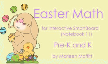 Preview of Easter Math for Interactive SmartBoard (Notebook 11)