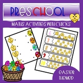 Easter Math worksheets, Preschool, Pre-K, Kindergarten and