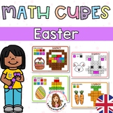 Easter Mathlink Cubes. Snap cubes. April. Math centers.