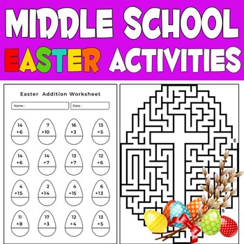 Preview of Easter Maze puzzles: A Collection of Challenging Easter Mazes- easter activities