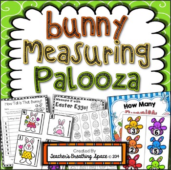 Preview of Easter Measuring  |  Easter Bunny Measuring Math Centers