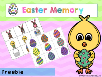 Preview of Easter Memory Cards/ Memory Game