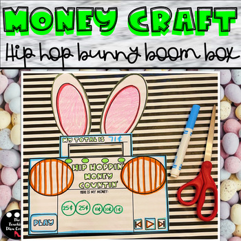Preview of Easter Money Counting Math Craft