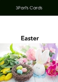 Easter Montessori Flash 3Parts Cards (French & English)