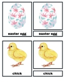 Easter Montessori Flashcards for Primary | Nomenclature 3 