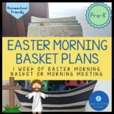Easter Morning Basket for Christian Easter Morning Meetings