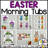 Easter Morning Tubs for Kindergarten - March/April Morning