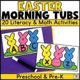 Easter Morning Tubs for Preschool - March / April Morning 