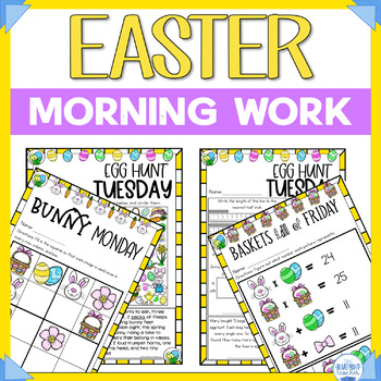 Preview of Easter Morning Work | Easter Fun