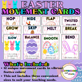 Easter Movement Cards - Activity for Dance, PE, Transitions