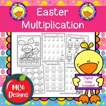 Preview of Easter Multiplication