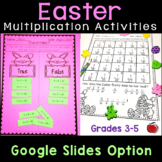 Easter Multiplication Activities - Digital Option - Distan
