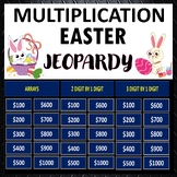 Easter Multiplication Arrays 2 and 3 Digit by 1 Digit Powe