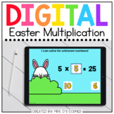 Easter Multiplication Digital Activity | Distance Learning