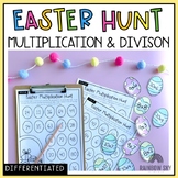 Easter Multiplication & Division Egg Hunt | Easter Math lesson