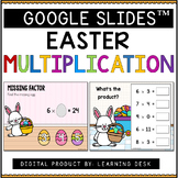 Easter Multiplication Facts Practice Google Slides™ (Digit