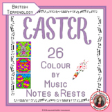 Easter Music Lessons - 26 Easter Music Colouring Pages