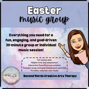 Preview of Easter | Music Therapy, Music Education, Special Education, Yoga, SEL, Literacy