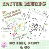 Easter Music Worksheets