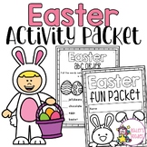 Easter NO PREP Activity Fun Packet