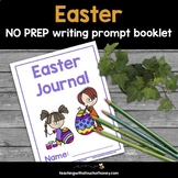 Easter NO PREP Writing Prompts Booklet
