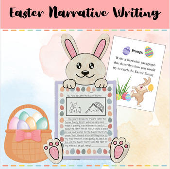 Preview of Easter Narrative Paragraph Writing and Craft: How to Catch the Easter Bunny