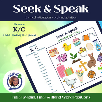 Preview of Easter No Plan Speech-Language Bundle! Articulation; Phonology; Vocabulary