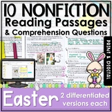 Easter Nonfiction Reading Comprehension Passages and Questions