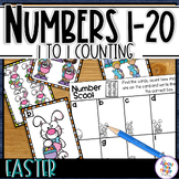 Counting and Number Recognition Task Cards - numbers to 10