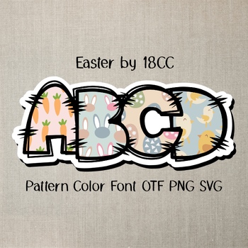 Preview of Easter ‪OTF PNG SVG‬