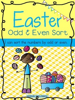 Preview of Easter Odd and Even Sort
