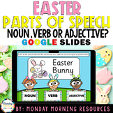 Easter Parts of Speech Grammar Activity - Noun, Verb or Ad