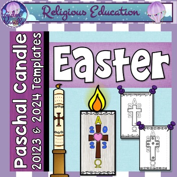Preview of Easter: Paschal Candle {Bible Theme}