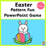 Easter Pattern Fun Game plus printables