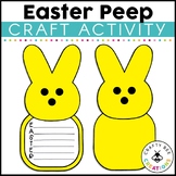 Easter Peep Craft Activities Acrostic Poem Spring Bulletin