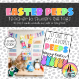 Easter Peep Student Gift Tag