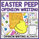 Easter Peeps Writing Prompt and Activities | Spring Opinio