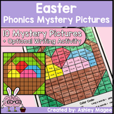 Easter Phonics Mystery Pictures Short, Long Vowels, Blends