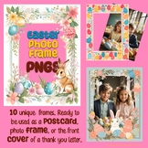 Easter Photo Frames - Card Cover - Border Writing Paper - 