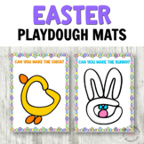 Easter Play Dough Mats for Fine Motor Centers