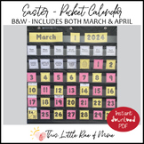 Easter - Pocket Calendar - Printable - DIY Classroom Decor