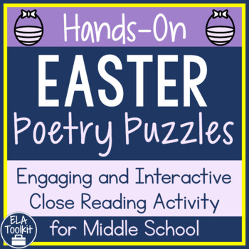 Preview of Easter Poems Reading Discussion & Analysis | Hands-On Easter Poetry