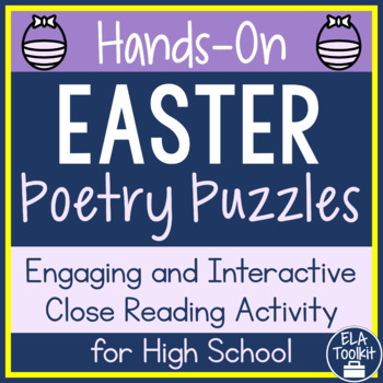 Preview of Easter Poems Reading Discussion & Analysis | Hands-On Easter Poetry