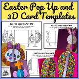 Spring & Easter Craft - Easter Card Pop Up Templates for Kids