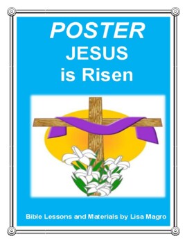 Preview of Easter Poster - Jesus is Risen