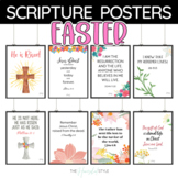 Easter Posters with Bible Verses | Watercolor Posters for 