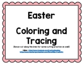 Easter...Practice coloring, tracing, and cutting!