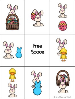 Easter Preposition Bingo by Sweet Peas and Pigtails | TPT
