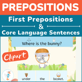 Easter Prepositions -'Where is the bunny?'- Adapted BIG BU