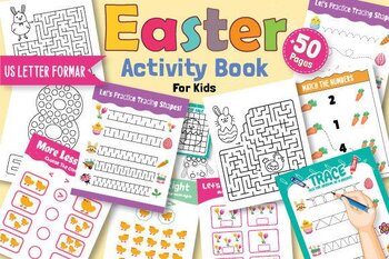 Preview of Easter Preschool Activity Sheet Printable for Kids